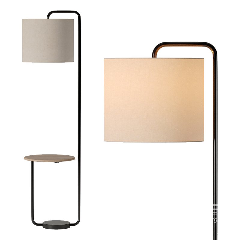 Industrial Shelf Floor Lamp - Image 4