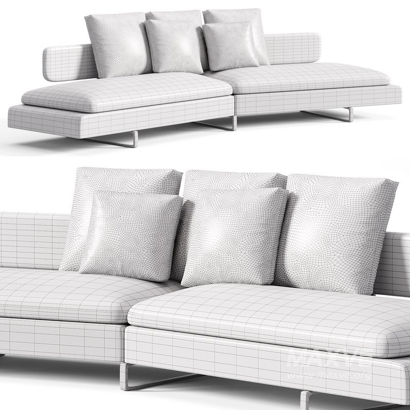 Arne II sofa b&b italia - Image 11