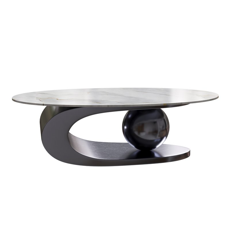 Stainless steel table made of gold - Image 2