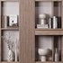 Modern Minimalist Study Unit with Shelves - Thumbnail 6