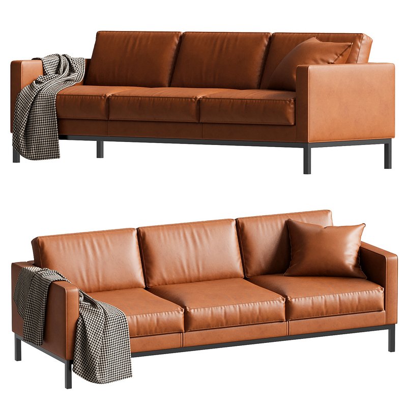 Knoll Florence Relax Three Seater Sofa - Image 1