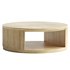 Fitzroy Modern Natural Acacia Coffee Table - Thumbnail 2
