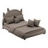 Full Size PU Leather Upholstered Princess Bed - Thumbnail 14