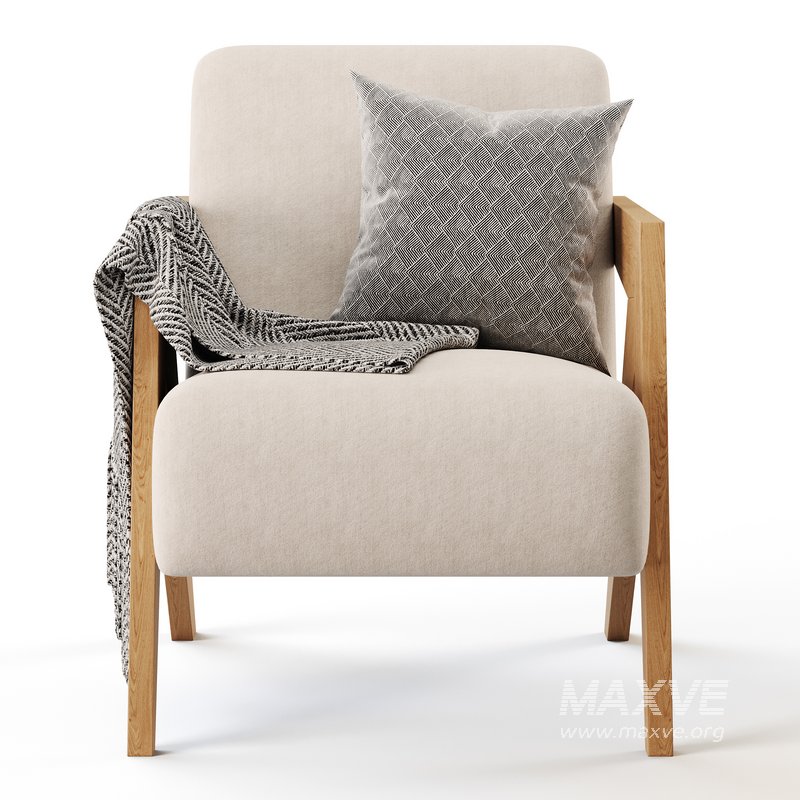 Contemporary Accent Chair - Image 3