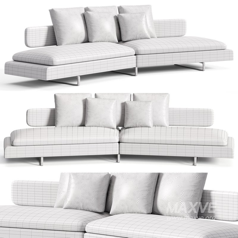 Arne II sofa b&b italia - Image 3