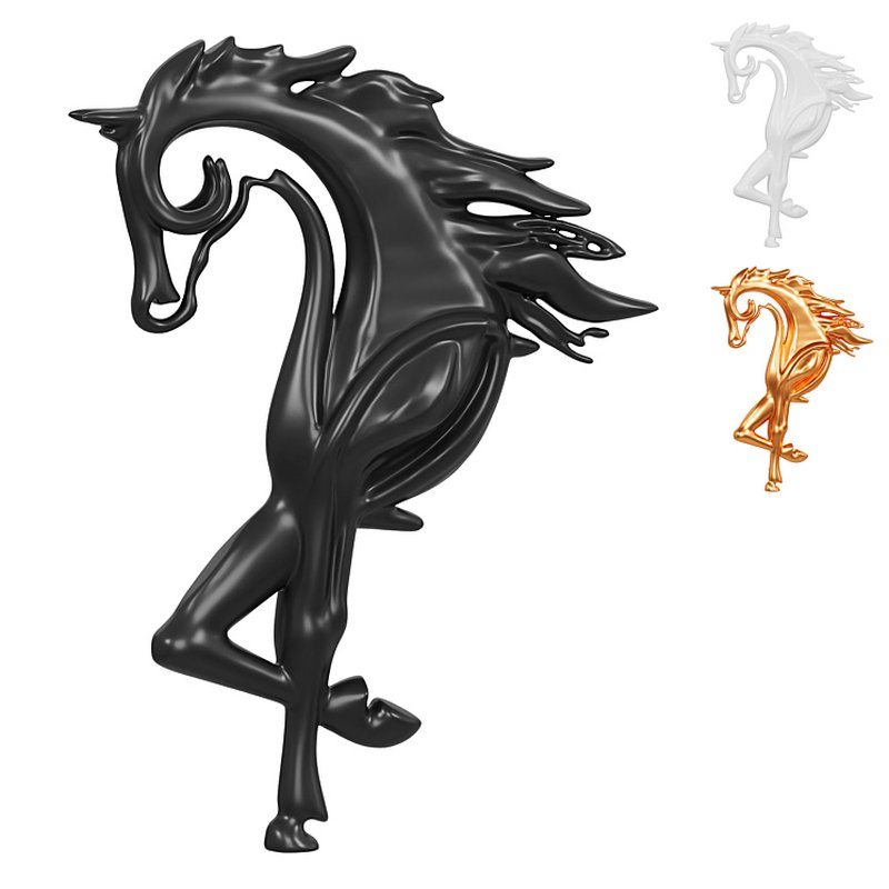 Horse Head Sculpture - Image 1