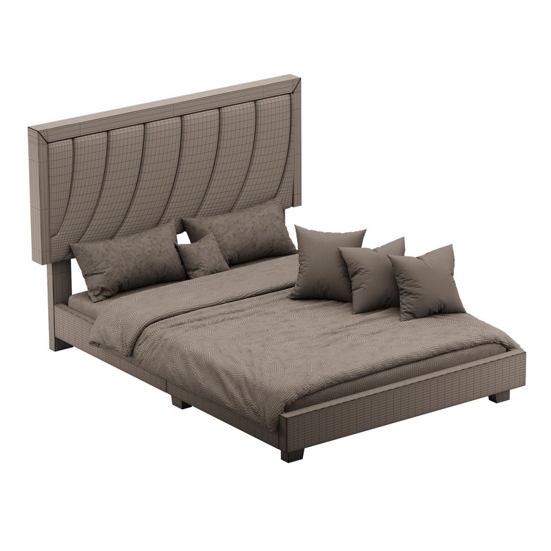 Boyd Sleep Bree Upholstered Faux Leather Platform Bed - Image 14