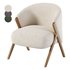 UPHOLSTERED BOUCLE ARMCHAIR - Thumbnail 2