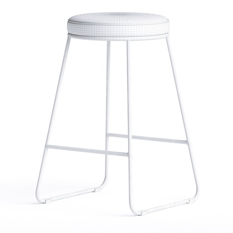 Eleanor Faux Leather Barstool - Image 4