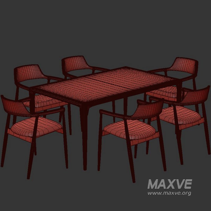 Dinning chair and table225 - Image 6