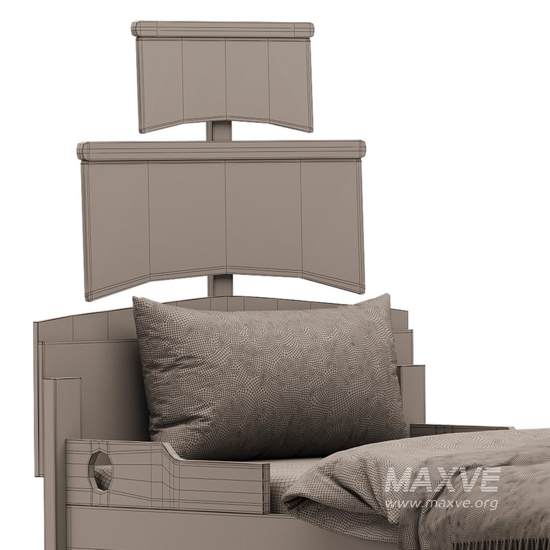 Shaped Platform Bed - Image 14