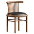 Mathilde Leather Dining Chair - Thumbnail 1