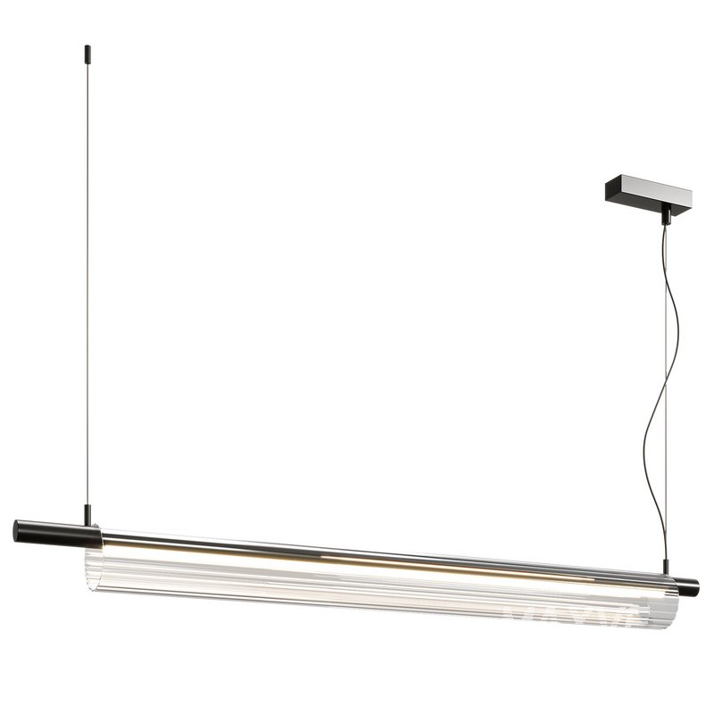 Linear pendant light Cristal 15W Warm white - Image 2