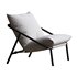 Ayatt Modern Metal Frame Sling Accent Armchair - Thumbnail 2