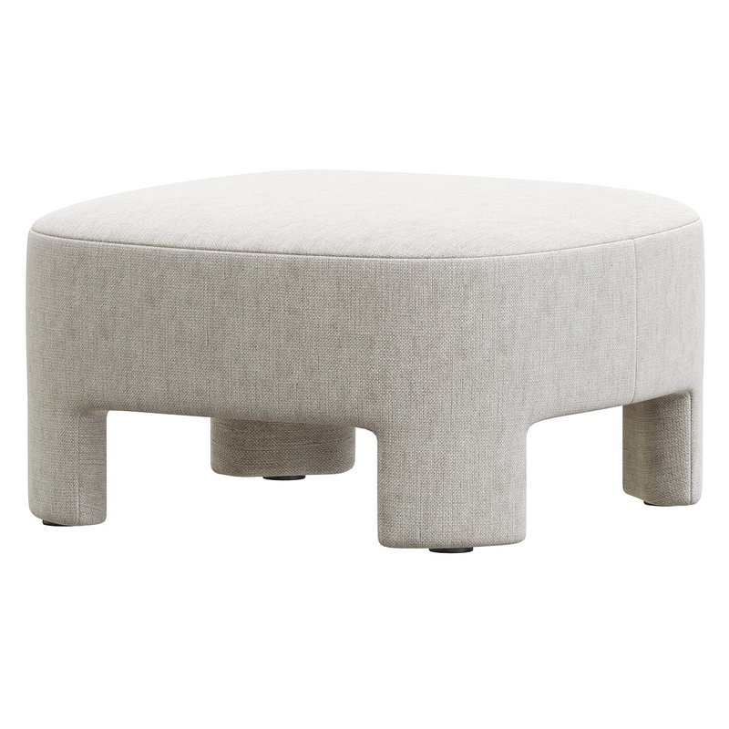 Oliver Cocktail Ottoman - Image 1