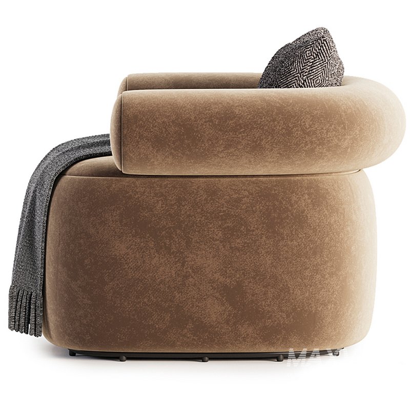 Huggy Swivel Armchair - Image 3