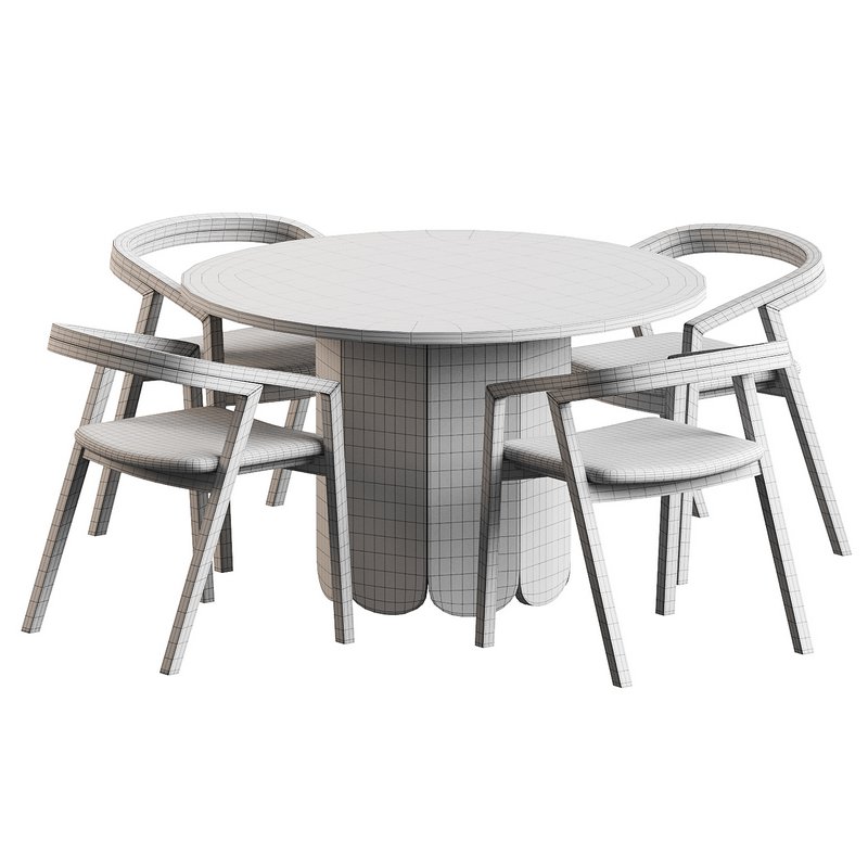 Chair UU Miyazaki and Clifford Table - Image 4