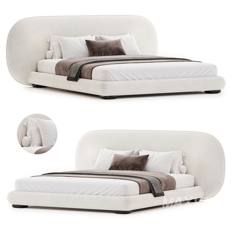 Bari bed by Como Casa - Image 1