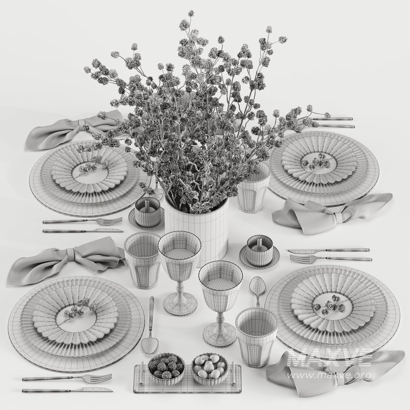 Tableware Decor set8 - Image 4