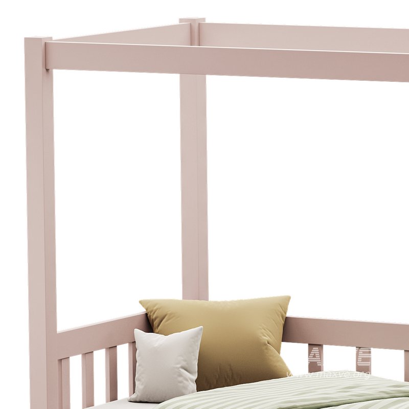 Floor Bed with Fence - Image 12