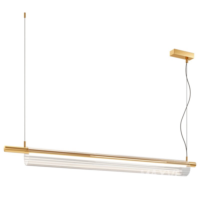 Linear pendant light Cristal 15W Warm white - Image 1