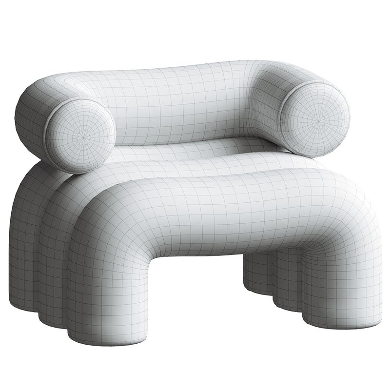 Pearl Aurora Armchair by Nelson Araujo - Image 3