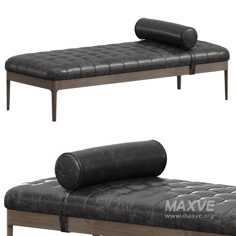 Anacapa Leather Bench - Image 1