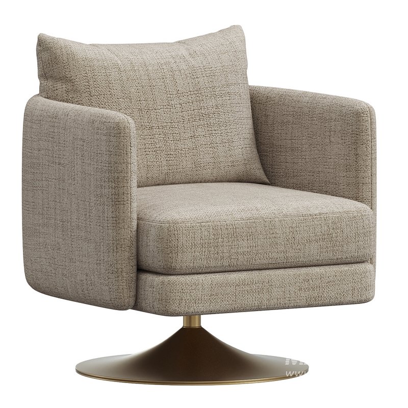 Auburn Swivel Chair WestElm - Image 2