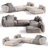 Tokio Modular fabric Sofa 2 - Thumbnail 4