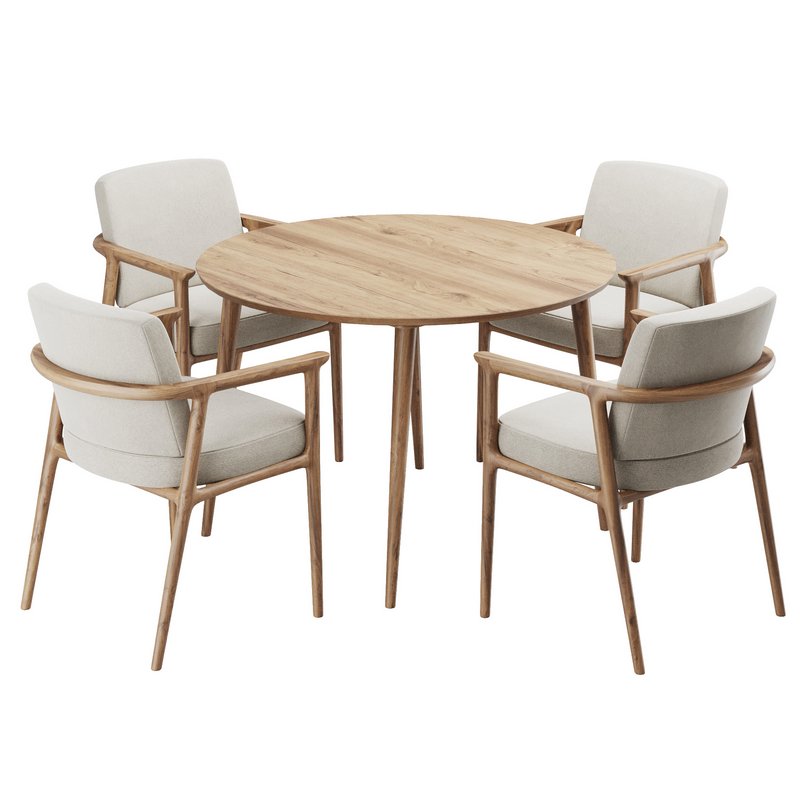 Dinning chair and table189 - Image 4