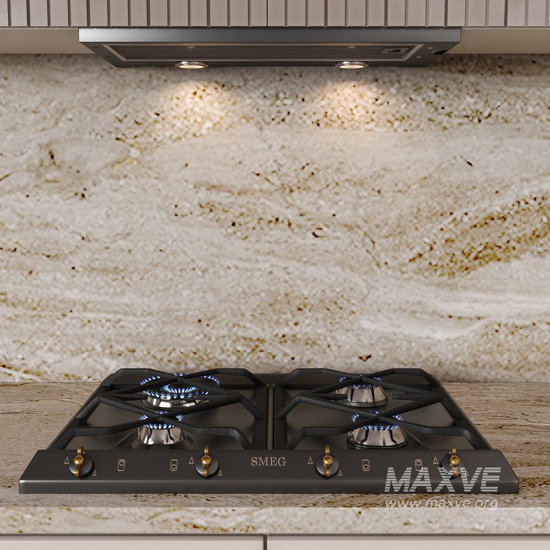 Kitchen With Appliance smeg - Image 4