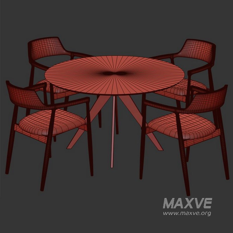 Dinning chair and table223 - Image 3