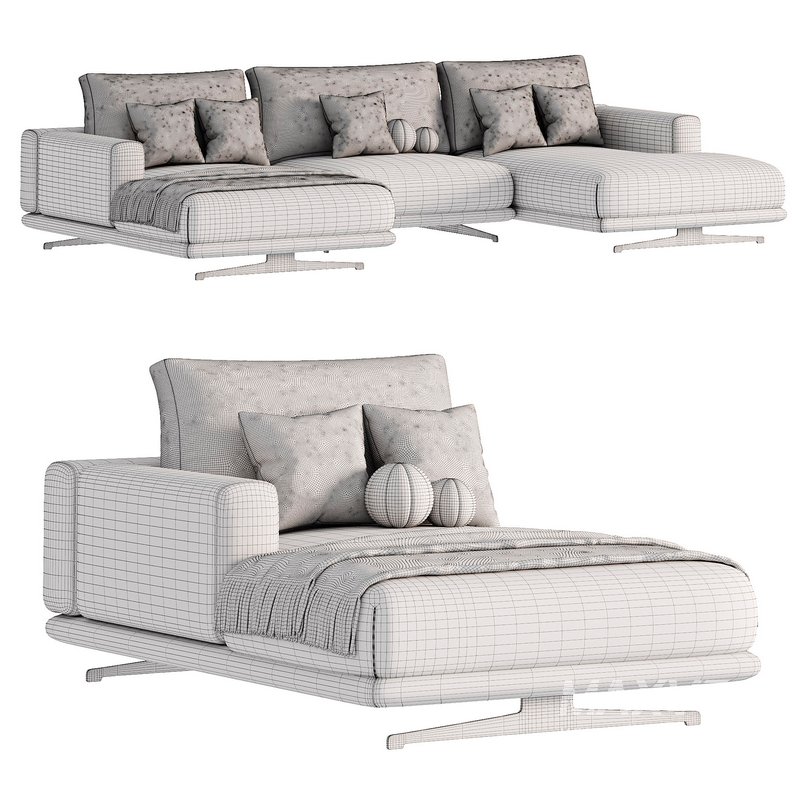 Zillis 3 seat corner Sofa - Image 7