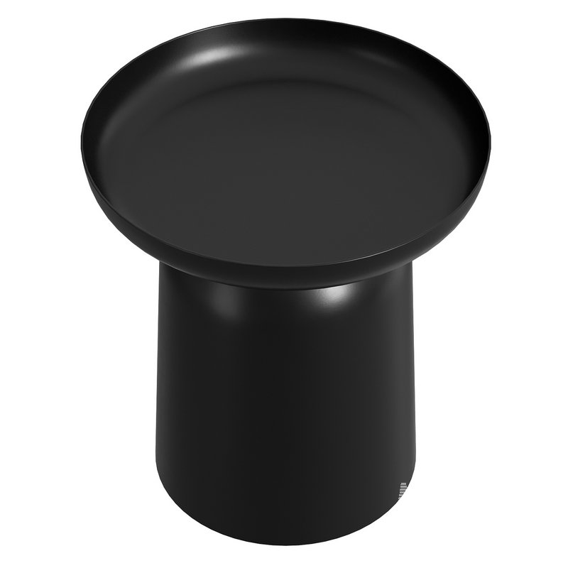 Soda Round Side Table Black - Image 3