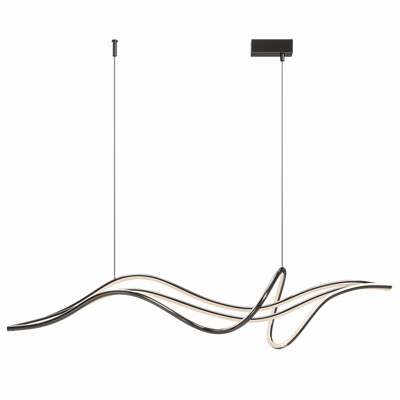Geometric Pendant LED Lines - Image 7