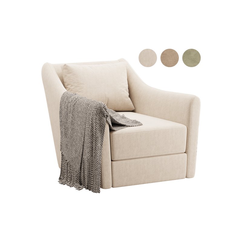 Luanna Swivel Chair - Image 1