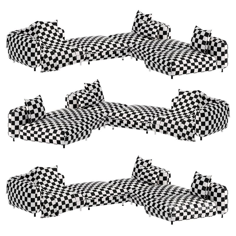 Tokio Modular fabric Sofa 2 - Image 6