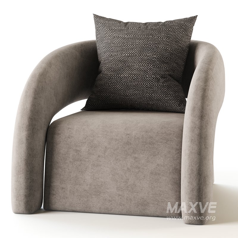 Crisscross Accent Chair - Image 3