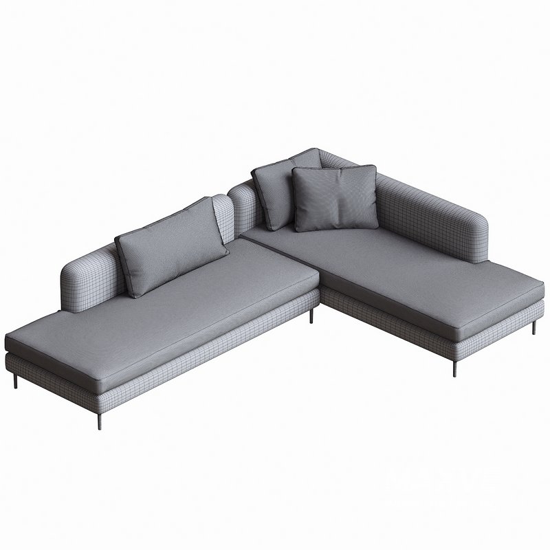 Delta Sectional Sofa Modular Bensen - Image 1
