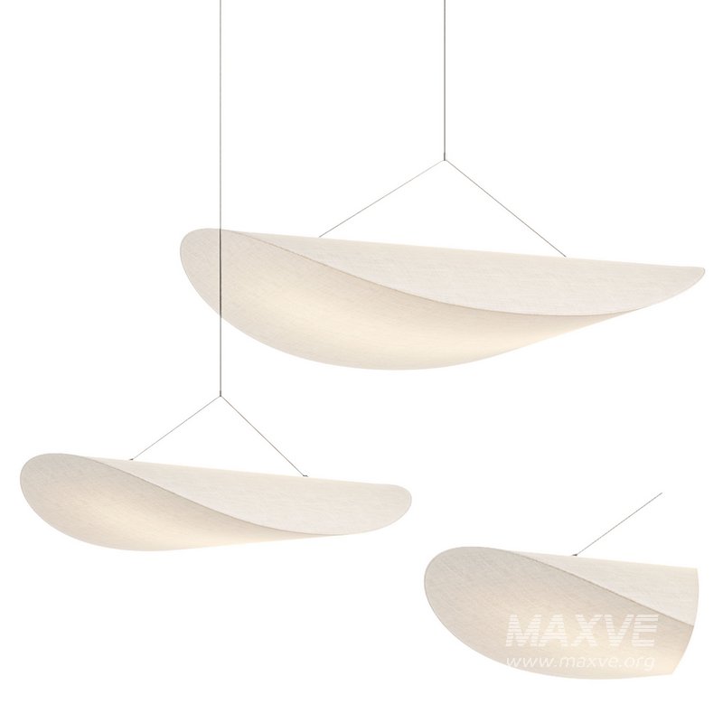 Tense Tyvek Pendant Lamp - Image 4