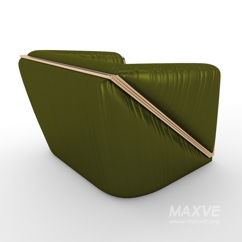 Vega Arm Chair Green - Image 2