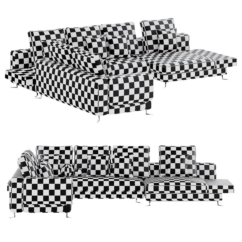 Minotti White Sofa - Image 7