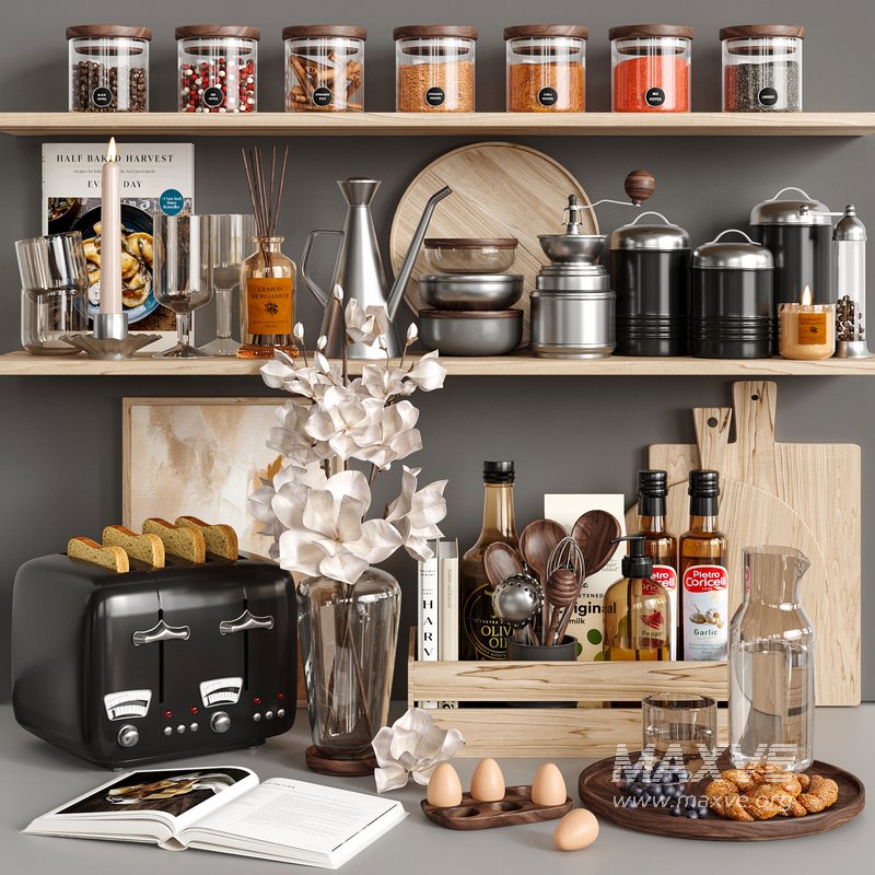 Kitchen decor set 06 - Image 2