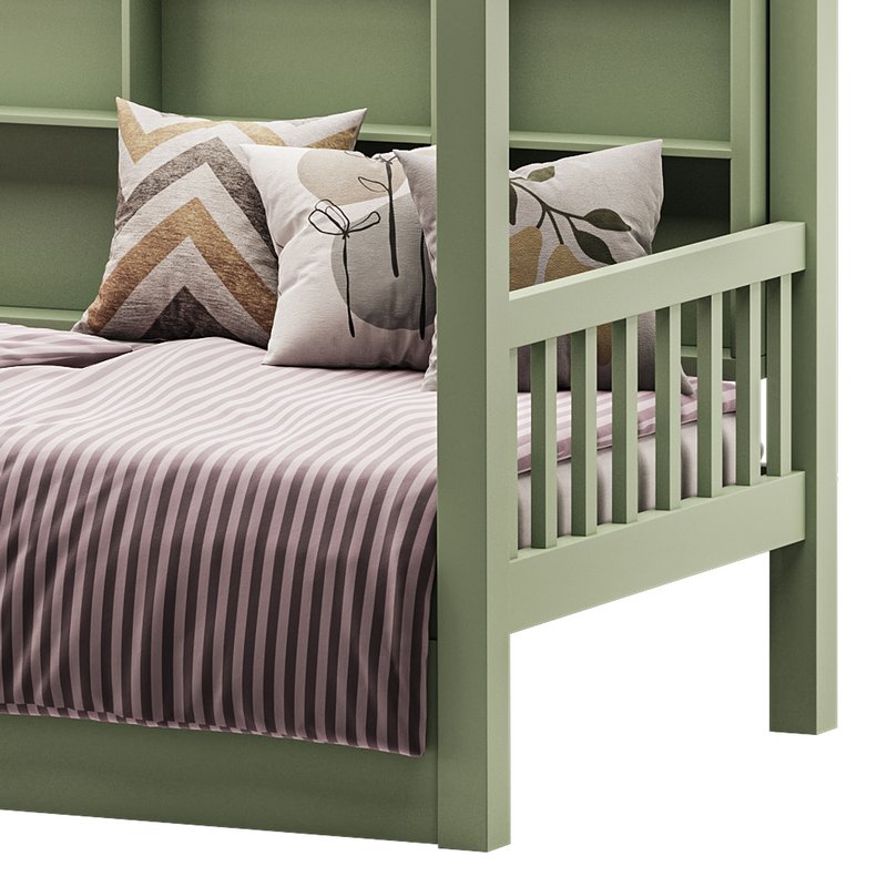 Bed with Trundle roof - Image 7