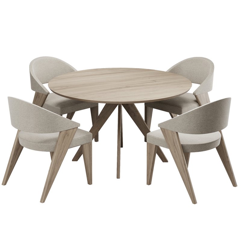 Dinning chair and table184 - Image 2