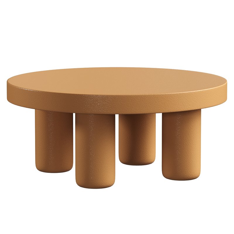 Julia White Round Coffee Table - Image 3