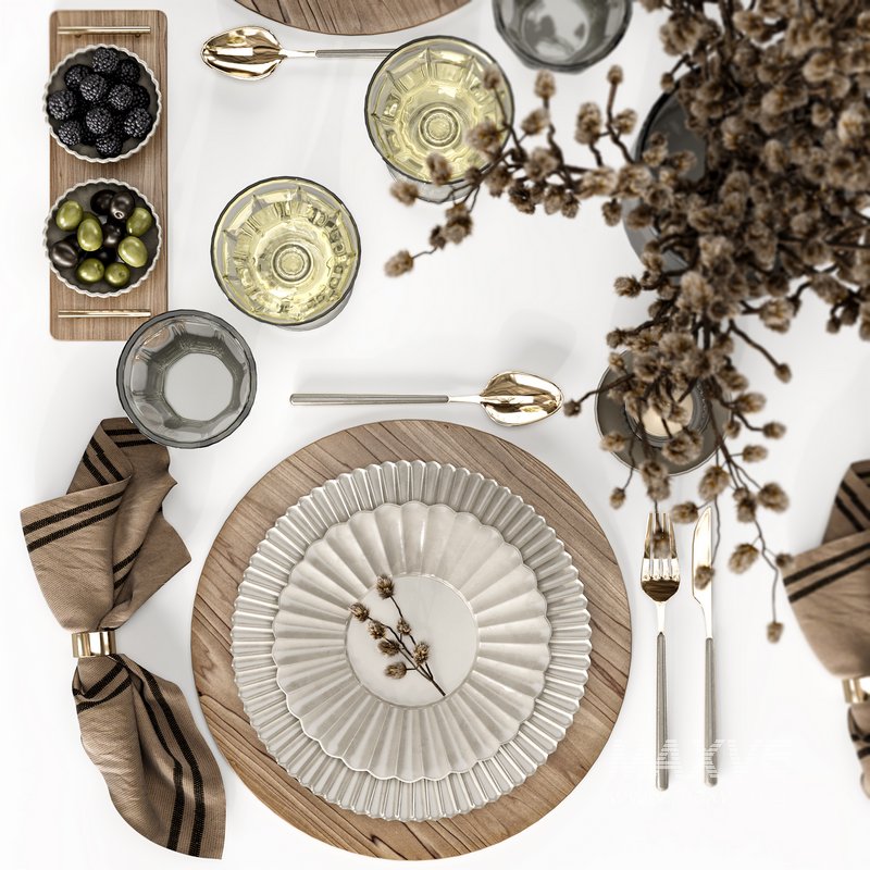 Tableware Decor set8 - Image 2