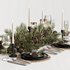 Winter Pine Table Setting Elegance - Thumbnail 5
