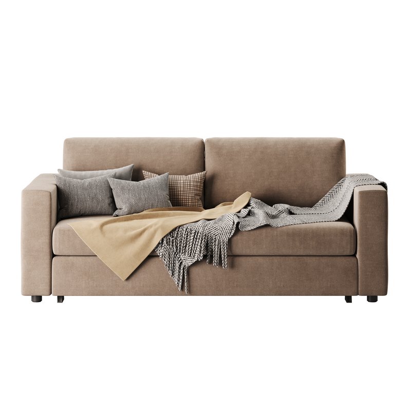 Sleeper sofa Gunnared beige - Image 8
