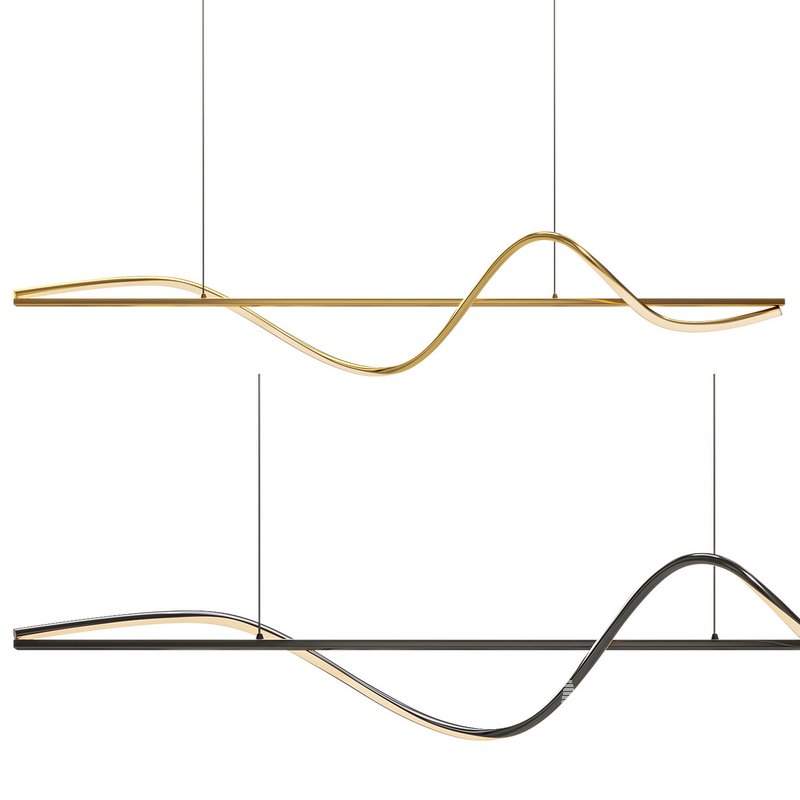 Louise Wave Pendant Light - Image 6